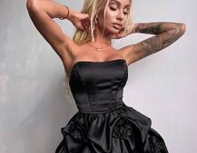 Комплект: корсет з  + спідниця декорована трояндами  Комплект: корсет з  + спідниця декорована трояндами  | PUSHKA SHOP