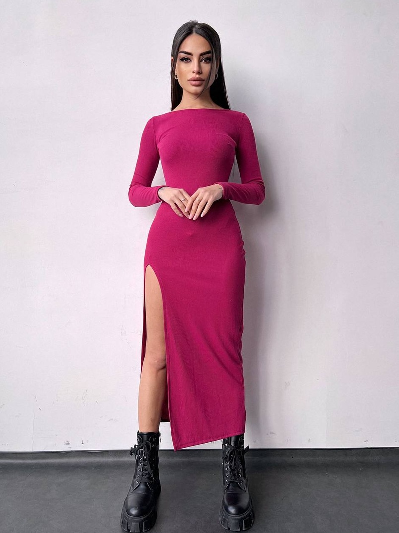 Плаття міді зі шнурівкою Плаття міді зі шнурівкою | PUSHKA SHOP