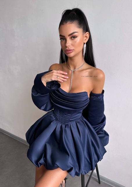 Комплект : корсет з рукавами  + спідниця балон  | PUSHKA SHOP