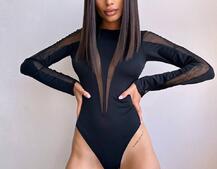 Боді із вставками сітки Боді із вставками сітки | PUSHKA SHOP