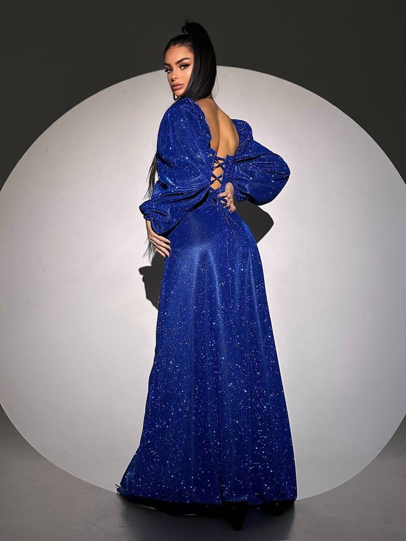 Сяючий комплект: корсет  + спідниця  максі з драпіруванням | PUSHKA SHOP