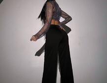 Комплект: сяючий топ + штани Комплект: сяючий топ + штани | PUSHKA SHOP