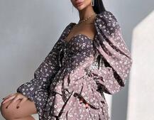 Корсетна сукня -бюстьє з пишною спідницею  Корсетна сукня -бюстьє з пишною спідницею  | PUSHKA SHOP