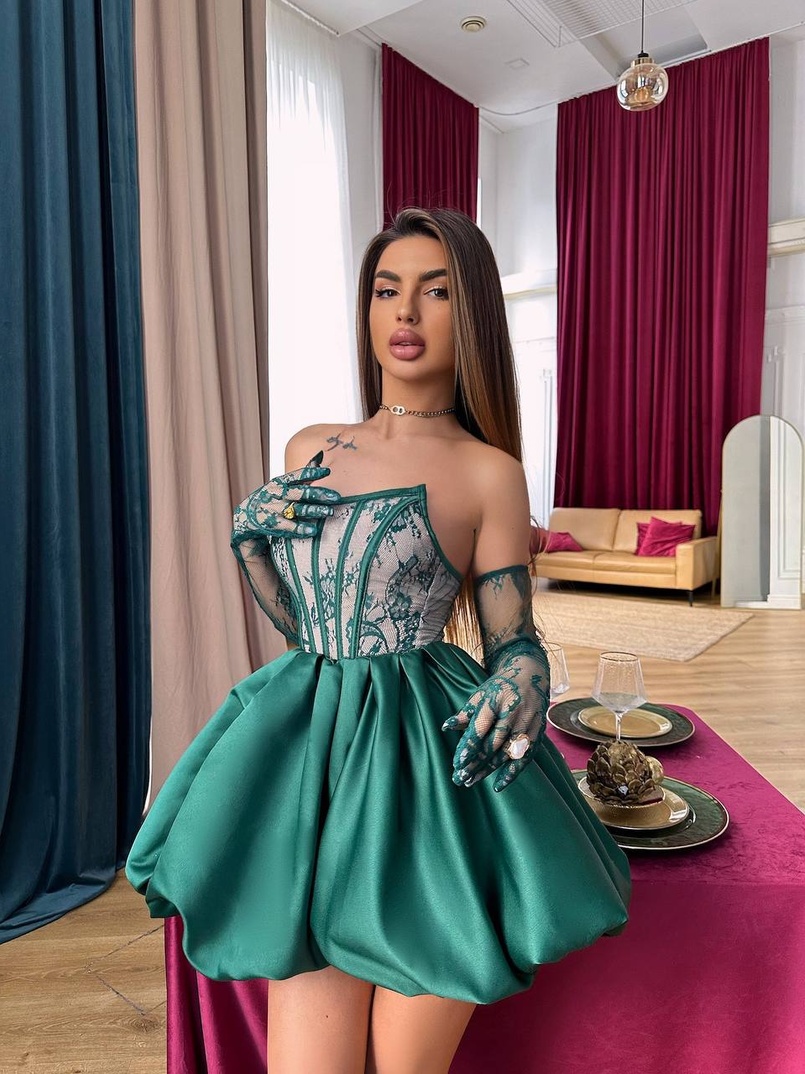 Комплект : мереживний корсет з рукавичками + спідниця балон Комплект : мереживний корсет з рукавичками + спідниця балон | PUSHKA SHOP