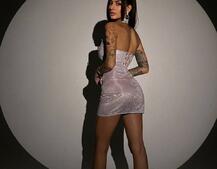 Сяючий комплект: корсет + спідниця   | PUSHKA SHOP