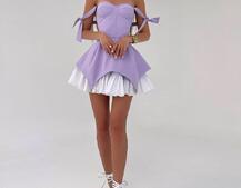 Сукня з чашечками та елементами корсету  Сукня з чашечками та елементами корсету  | PUSHKA SHOP