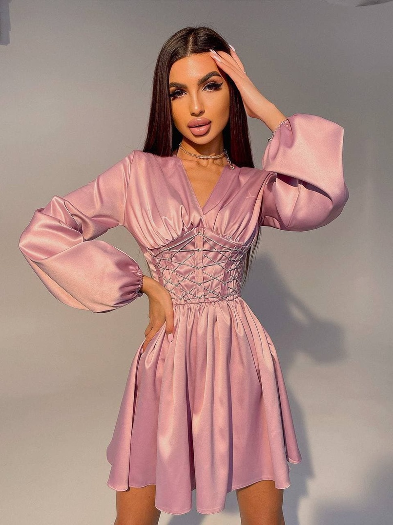 Корсетное платье с пышной юбкой   Корсетное платье с пышной юбкой   | PUSHKA SHOP