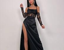 Комплект: корсет+ рукавички + спідниця максі Комплект: корсет+ рукавички + спідниця максі | PUSHKA SHOP