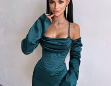 Комплект: корсет з рукавами    + спідниця міні з драпіруванням   Комплект: корсет з рукавами    + спідниця міні з драпіруванням   | PUSHKA SHOP