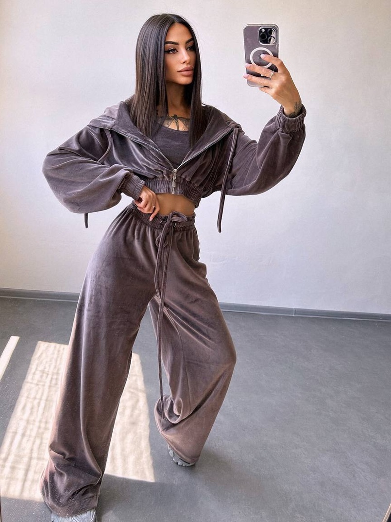 Велюровий комплект трійка  Велюровий комплект трійка  | PUSHKA SHOP