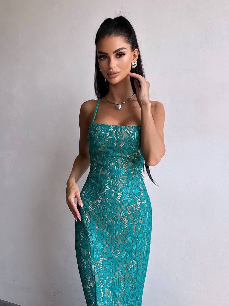 Мереживна сукня максі   Мереживна сукня максі   | PUSHKA SHOP