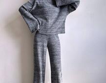 Трикотажний базовий комплект: світшот + штани  Трикотажний базовий комплект: світшот + штани  | PUSHKA SHOP