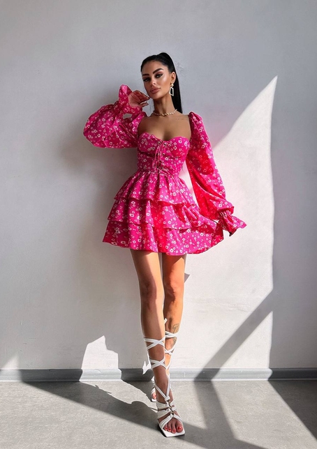 Корсетна сукня -бюстьє з пишною спідницею  | PUSHKA SHOP