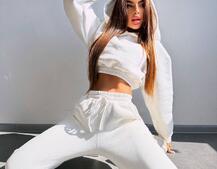 Базовий костюм на флісі з об'ємними капюшоном Базовий костюм на флісі з об'ємними капюшоном | PUSHKA SHOP