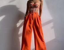 Костюм:  піджак на підкладці, штани+ корсет Костюм:  піджак на підкладці, штани+ корсет | PUSHKA SHOP