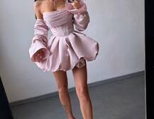Комплект : корсет з рукавами  + спідниця балон  | PUSHKA SHOP