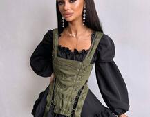 Комплект: сукня + корсет  Комплект: сукня + корсет  | PUSHKA SHOP