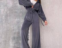 Велюровий комбінезон  Велюровий комбінезон  | PUSHKA SHOP