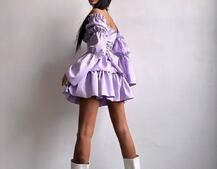 Сукня з чокером  Сукня з чокером  | PUSHKA SHOP