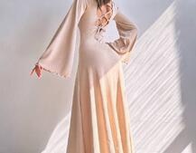 Трикотажна сукня зі шнурівкою на спинці    Трикотажна сукня зі шнурівкою на спинці    | PUSHKA SHOP