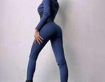 Облягаючий трикотажний комбінезон з елементами корсету  Облягаючий трикотажний комбінезон з елементами корсету  | PUSHKA SHOP