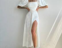 Улюблена сукня міді зі шнурівкою на спинці в нових кольорах Улюблена сукня міді зі шнурівкою на спинці в нових кольорах | PUSHKA SHOP