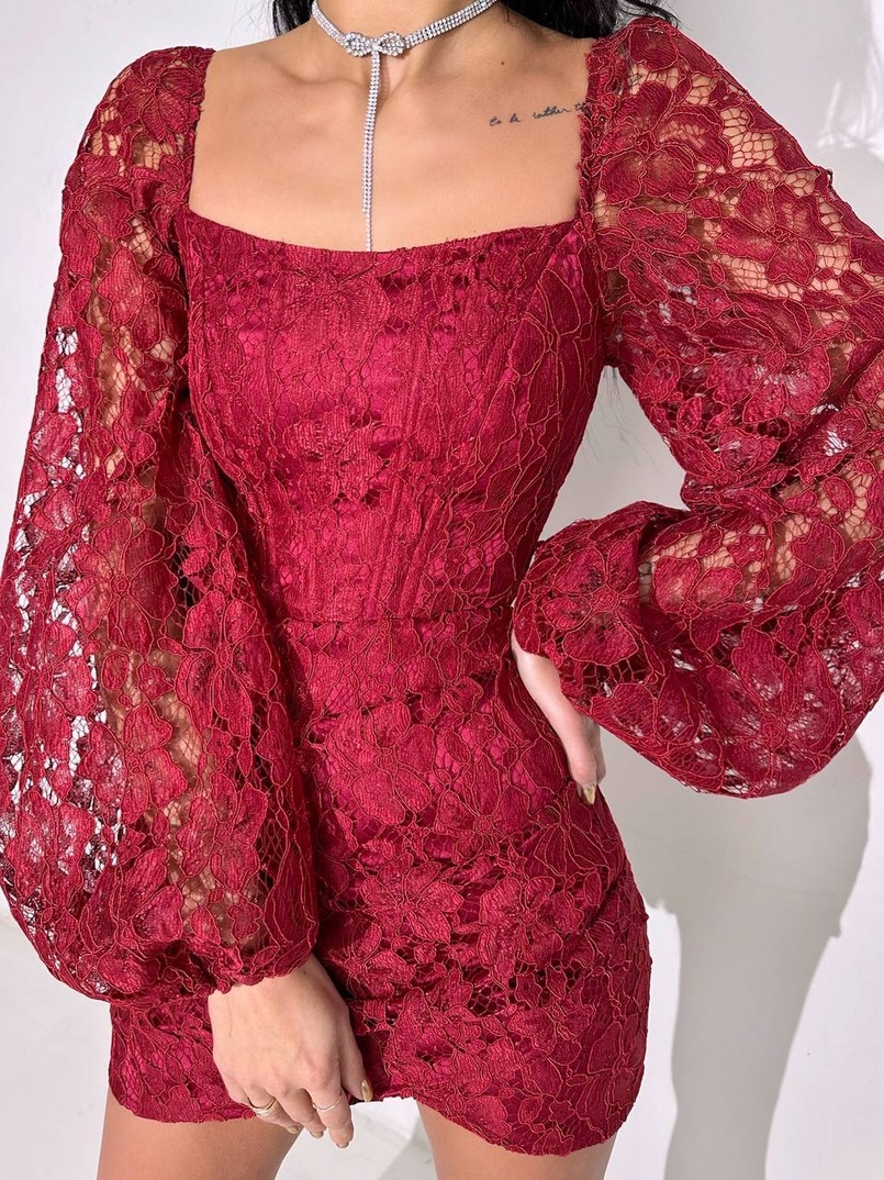 Мереживний комплект: корсет + спідниця міні Мереживний комплект: корсет + спідниця міні | PUSHKA SHOP