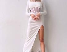 Сукня-міді  з елементами корсету   Сукня-міді  з елементами корсету   | PUSHKA SHOP