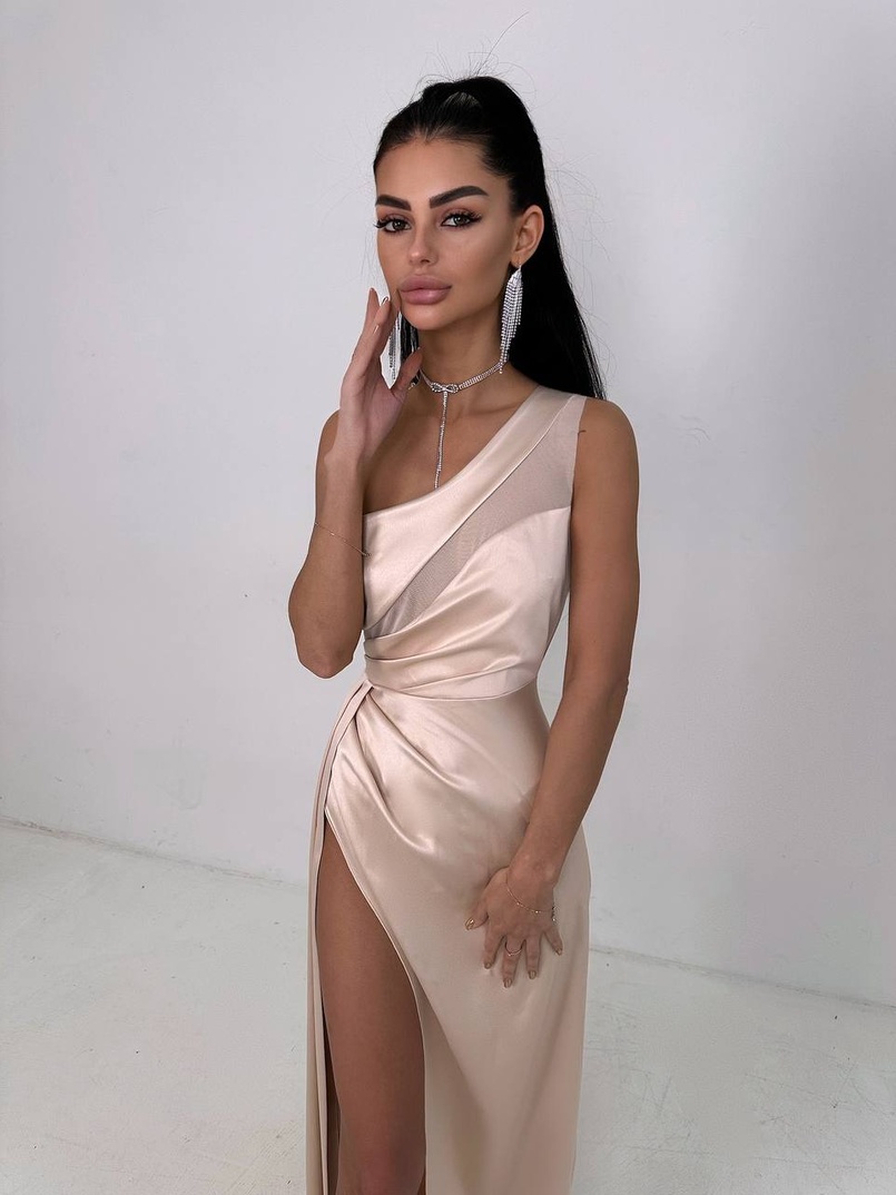 Атласна сукня максі Атласна сукня максі | PUSHKA SHOP