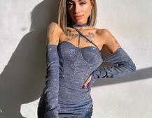 Сяюча корсетна сукня бюстьє Сяюча корсетна сукня бюстьє | PUSHKA SHOP