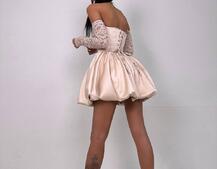 Комплект: мереживний корсет бюстьє + корсетна спідниця Комплект: мереживний корсет бюстьє + корсетна спідниця | PUSHKA SHOP