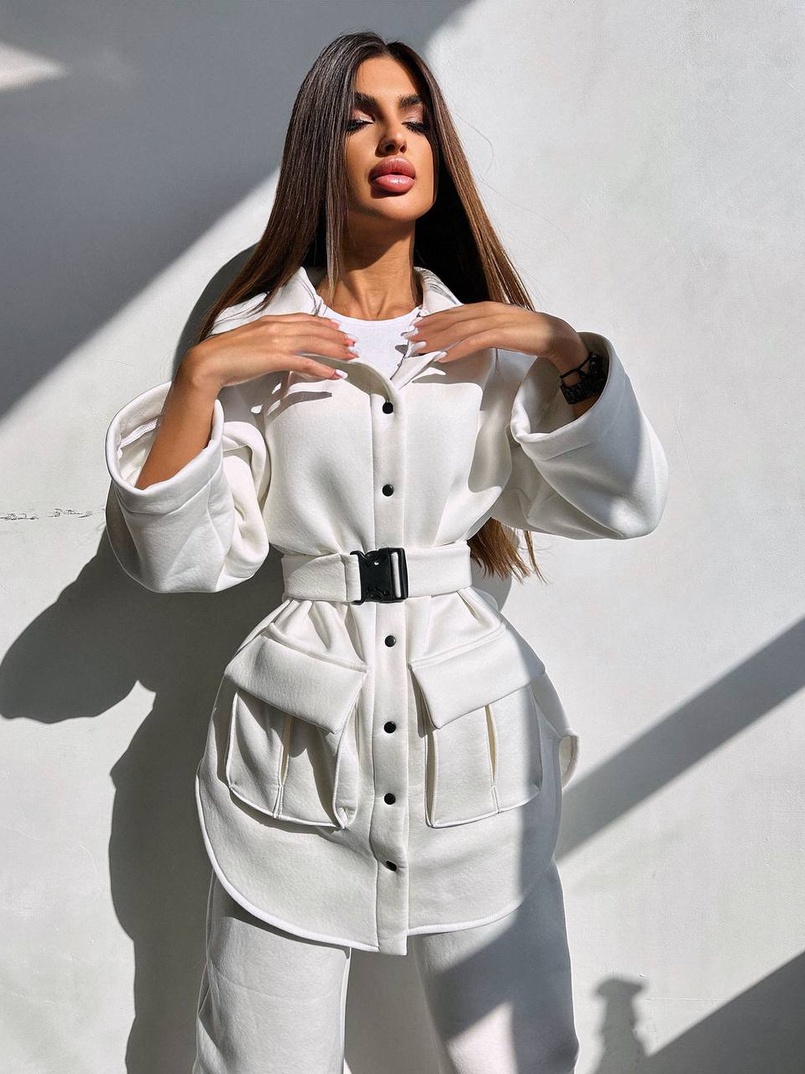 Комплект: тепла сорочка на кнопках + джоггери Комплект: тепла сорочка на кнопках + джоггери | PUSHKA SHOP