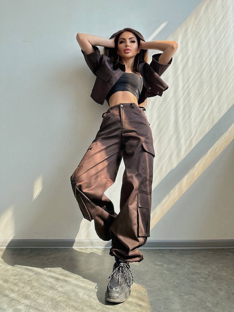 Комплект:  сорочка та штани карго Комплект:  сорочка та штани карго | PUSHKA SHOP