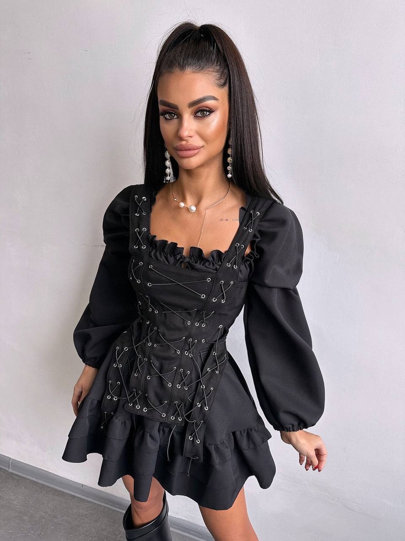 Комплект: сукня + корсет  Комплект: сукня + корсет  | PUSHKA SHOP