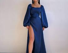 Атласний комплект: корсет + спідниця максі з драпіруванням Атласний комплект: корсет + спідниця максі з драпіруванням | PUSHKA SHOP