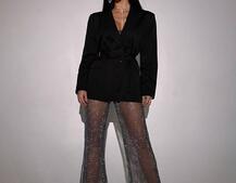 Комплект: штани + топ + піджак Комплект: штани + топ + піджак | PUSHKA SHOP