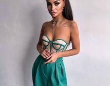 Костюм:  піджак на підкладці, штани+ корсет Костюм:  піджак на підкладці, штани+ корсет | PUSHKA SHOP