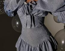 Сукня із пишною спідницею та воланами Сукня із пишною спідницею та воланами | PUSHKA SHOP