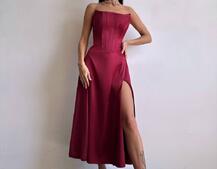 Корсетна сукня міді  | PUSHKA SHOP