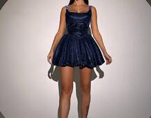 Сяюча корсетна сукня міні Сяюча корсетна сукня міні | PUSHKA SHOP