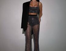 Комплект: штани + топ + піджак Комплект: штани + топ + піджак | PUSHKA SHOP