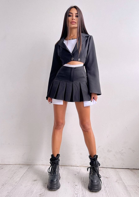 Комплект: спідниця, шорти+топ+піджак | PUSHKA SHOP