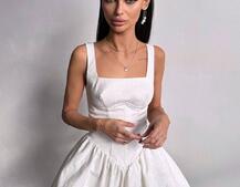 Корсетна сукня с пишною спідницею-балоном | PUSHKA SHOP