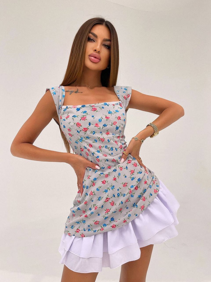 Сукня з квітковим принтом  Сукня з квітковим принтом  | PUSHKA SHOP