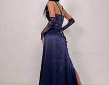 Комплект: корсет+ рукавички + спідниця максі | PUSHKA SHOP