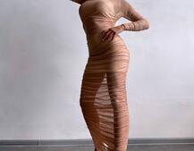 Сукня міді з драпіруванням   Сукня міді з драпіруванням   | PUSHKA SHOP