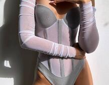 Трикотажне боді з чашечками та елементами корсету     Трикотажне боді з чашечками та елементами корсету     | PUSHKA SHOP