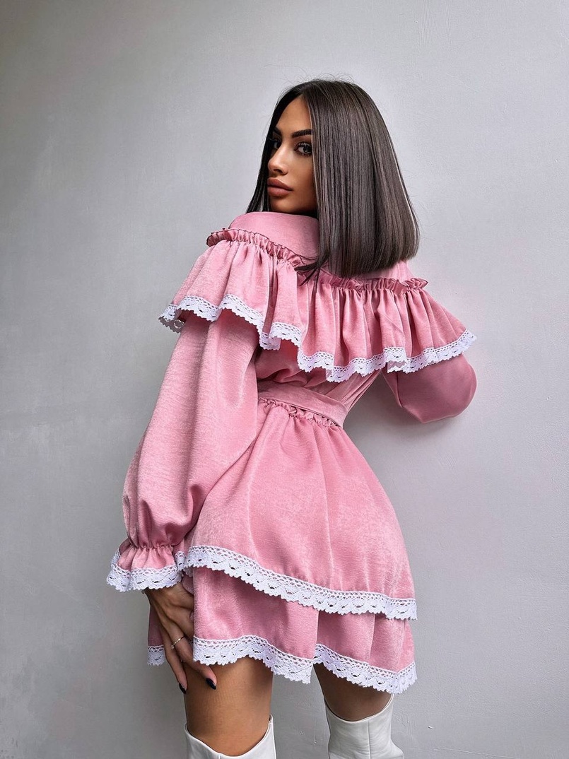 Сукня декорована мереживом Сукня декорована мереживом | PUSHKA SHOP