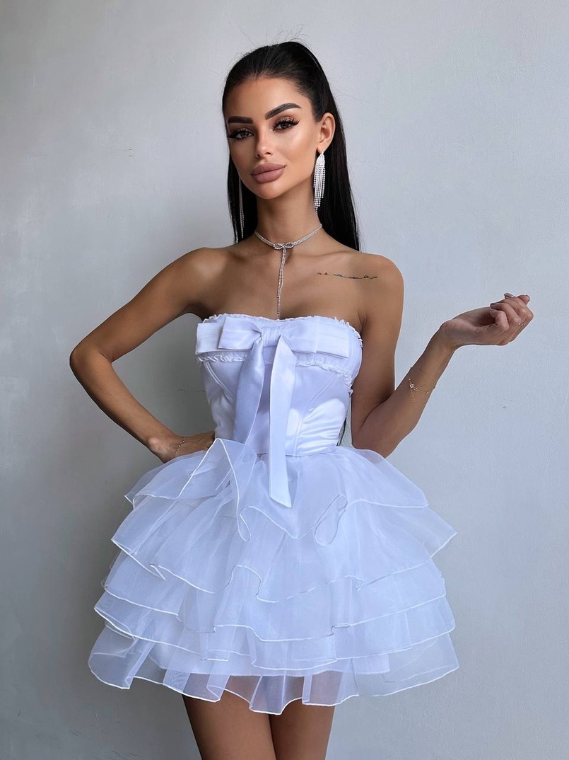 Комплект: корсет + пишна спідниця міні  Комплект: корсет + пишна спідниця міні  | PUSHKA SHOP