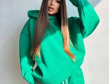 Теплий комплект: худі + спортивні штани Теплий комплект: худі + спортивні штани | PUSHKA SHOP